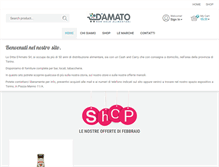 Tablet Screenshot of damatosrl.net